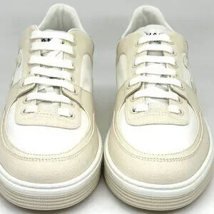 CHANEL Shoes Chanel 24c Cotton Cc Sport Runner Lace Up